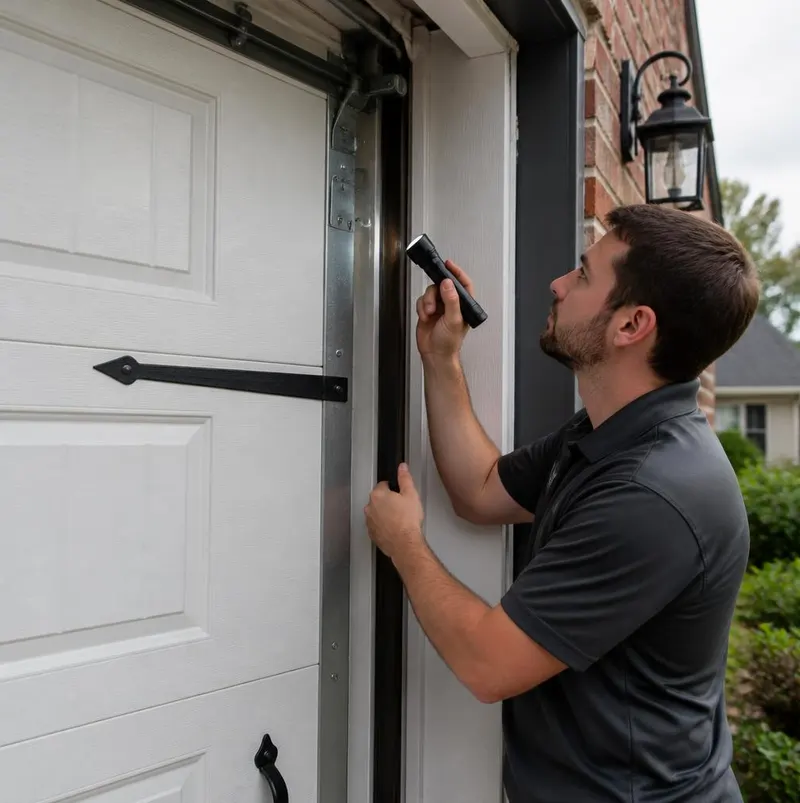 Off Track Door Repair in Lake Hamilton